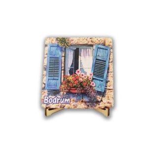 Doğal Taş Bardak Altlığı 4'lü set