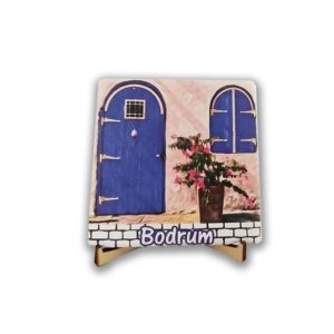 Doğal Taş Bardak Altlığı 4'lü set