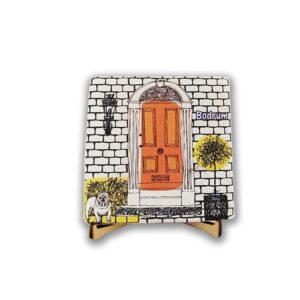 Doğal Taş Bardak Altlığı 4'lü set