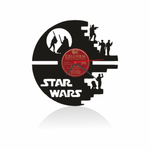 Star Wars Temalı Orjinal Plak Saat