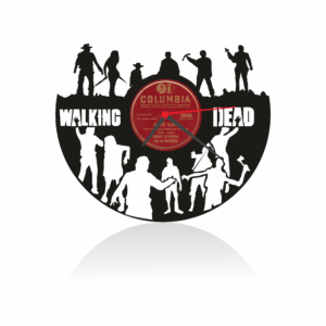 Walking Dead Temalı Orjinal Plak Saat