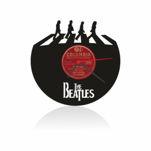 Beatles Temalı Orijinal Plak Saat