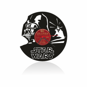 Star Wars Temalı Orjinal Plak Saat