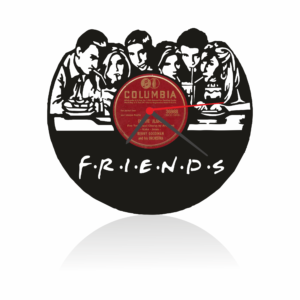 FRIENDS Temalı Orijinal Plak Saat