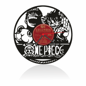 One Piece Temalı Orijinal Plak saat