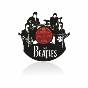 Beatles Temalı Orijinal Plak Saat