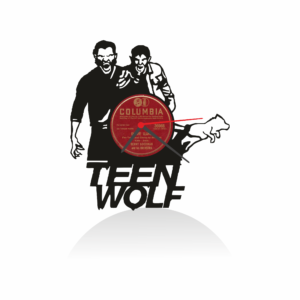 Teen Wolf Temalı Orijinal Plak Saat