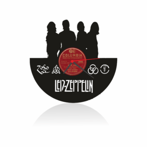 Led Zeppelin Temalı Orijinal Saat