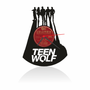 Teen wolf Temalı Orijinal Plak Saat