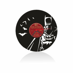 Batman Temalı Orjinal Plak saat